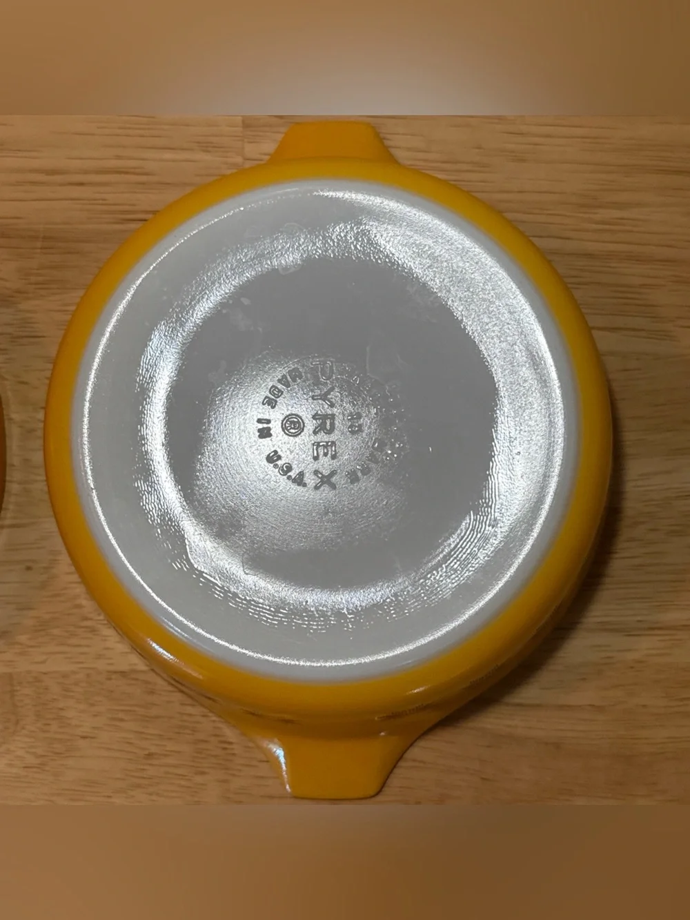 2 Pyrex Town & Country Cross Stitch Star Orange Casserole NO Lid # 471 - 1 PT.